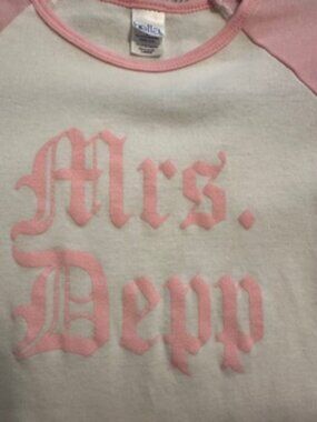 Mrs. Depp Sz Xs/S